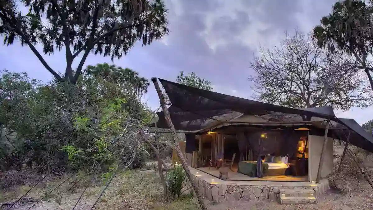 Roho Ya Selous Luxury Camp – Experience a private bush home in Selous Game Reserve.